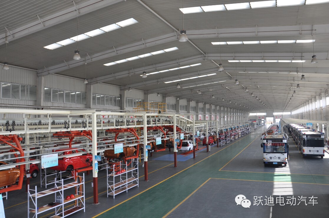 躍迪電動汽車發(fā)車安徽，購買電動汽車不再是浮云