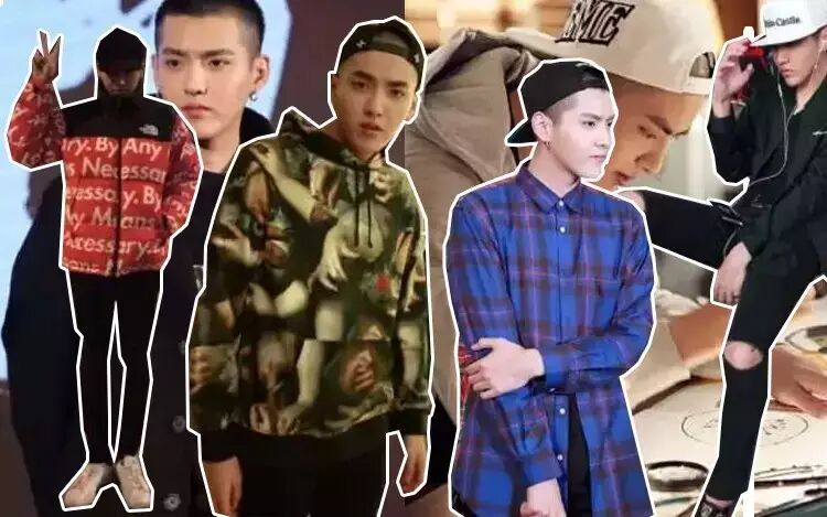 我真的没想到吴亦凡的Supreme收藏有这么多!连Wtaps联...