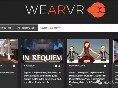 全球30家已获投资虚拟现实行业公司