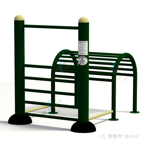 健身路径是这样玩的，你会吗？