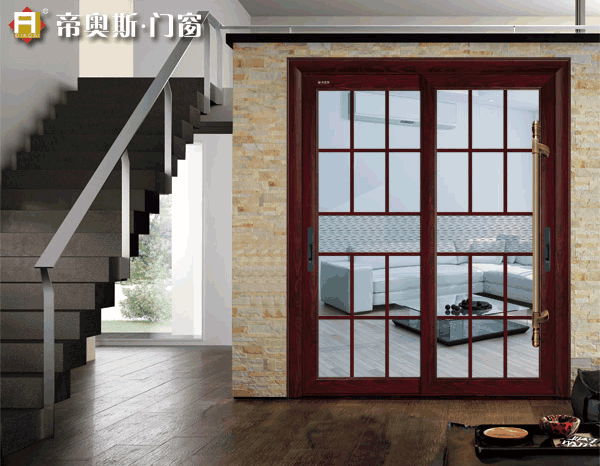 帝奥斯门窗轻轻一推推出好生活