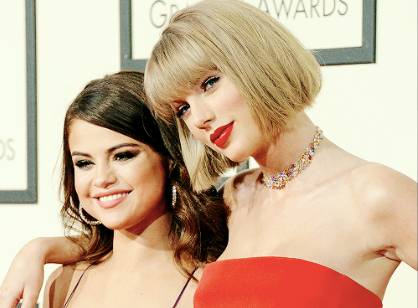 Taylor Swift和Selena Gomez,一对好姐妹变竞争对手?!