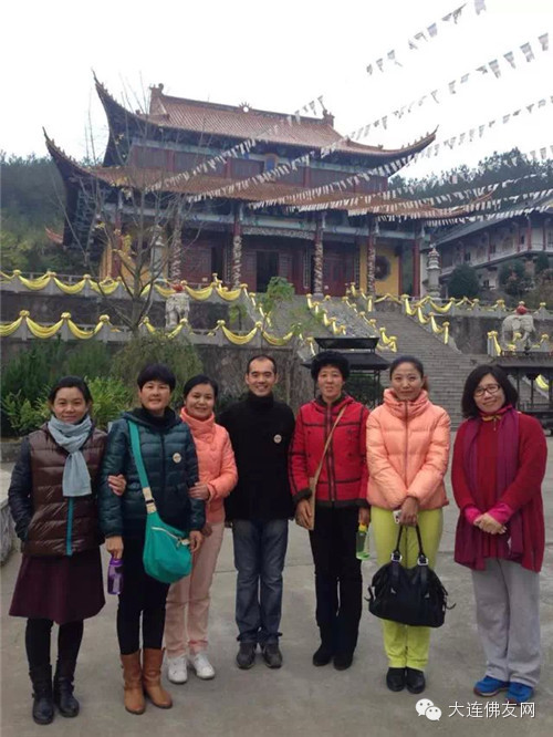维尼·静学等诸位学长广安禅寺行图片  感谢您的分享与关注·大连佛