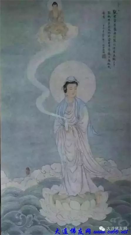 普陀山佛学院妙圆法师绘画佛菩萨画像