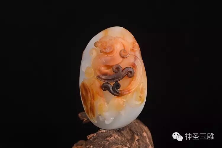 尊雅尚品——望子成龙,玉质细腻油润,雕刻精美,寓意至...