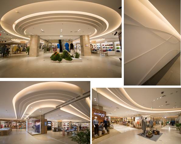 灯光美到你会永远记住这个购物中心