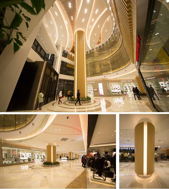 灯光美到你会永远记住这个购物中心