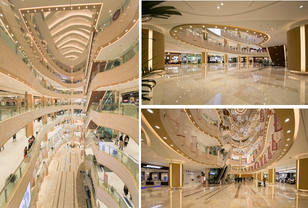 灯光美到你会永远记住这个购物中心