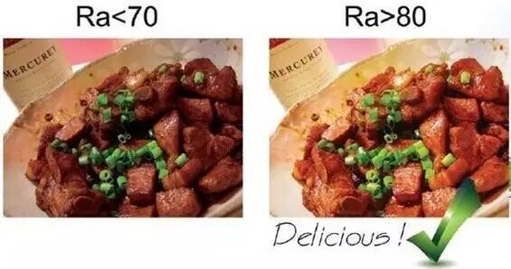 为食物添一抹情调得花多少勒克斯？