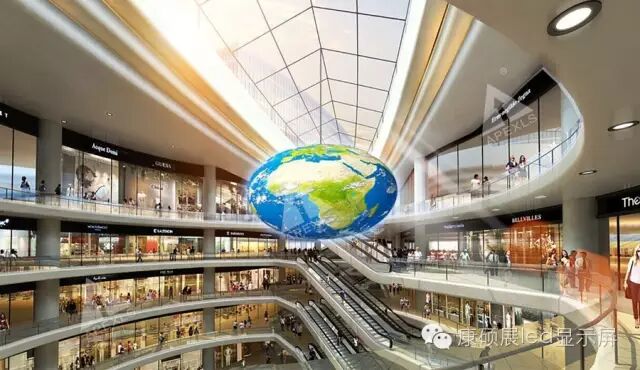 LED椭圆球形屏——康硕展最新力作