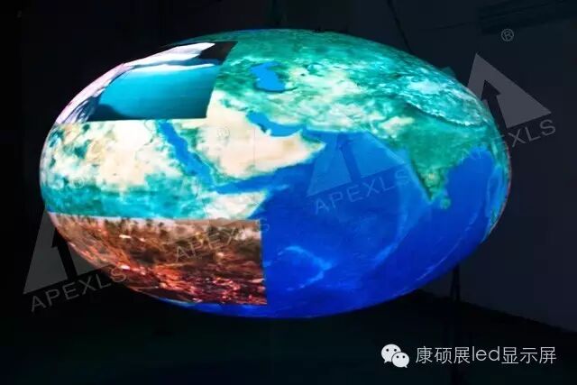 LED椭圆球形屏——康硕展最新力作
