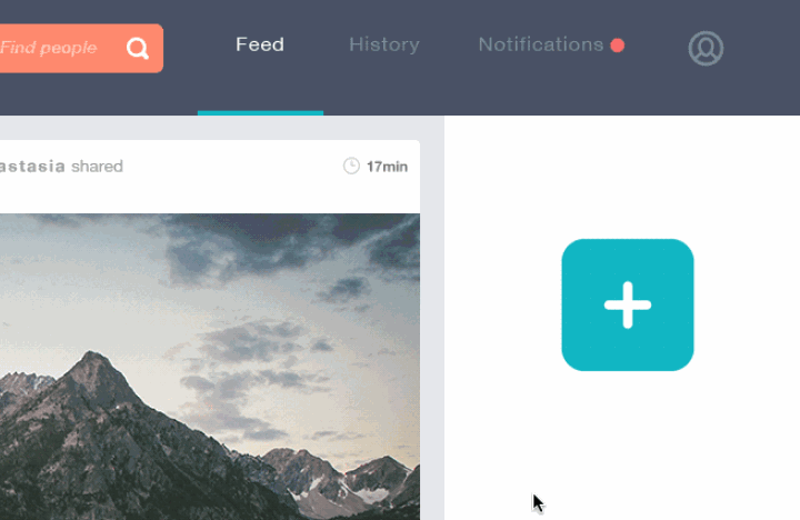 gif for the add button by sergey valiukh