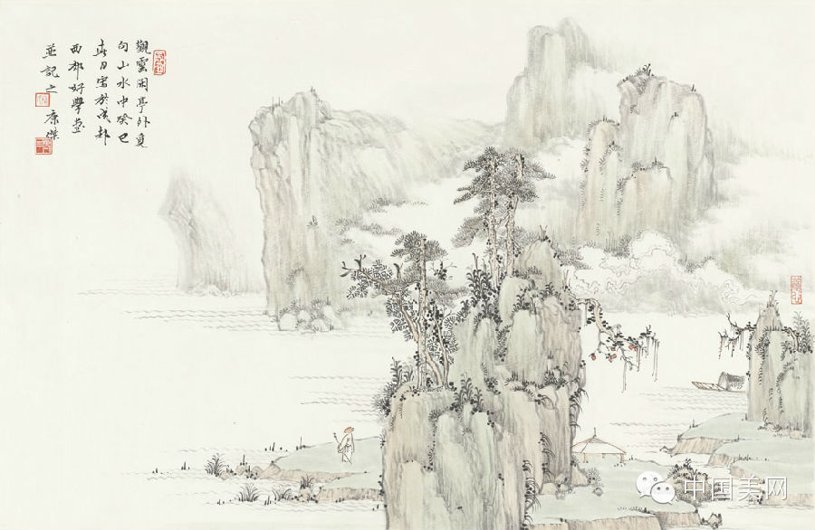 溪山養素，硯邊洗心——青年山水畫家康杰作品清賞