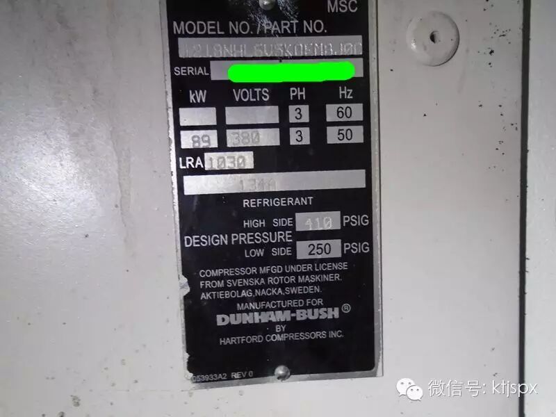 【空调技术培训】DB顿汉布什冷水机组1218压缩机拆解实例