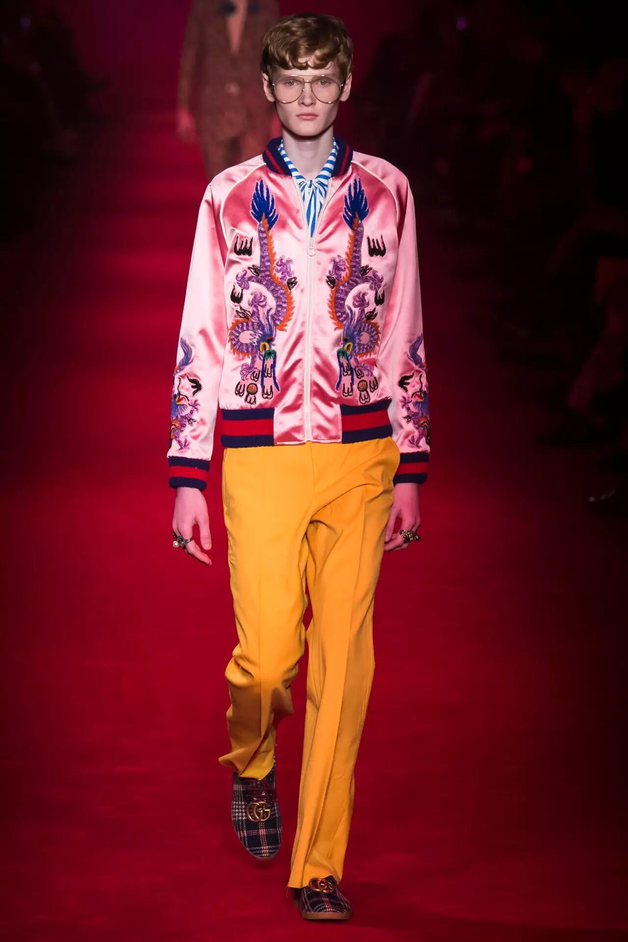 秀场|gucci(古驰)2016秋冬男装发布会