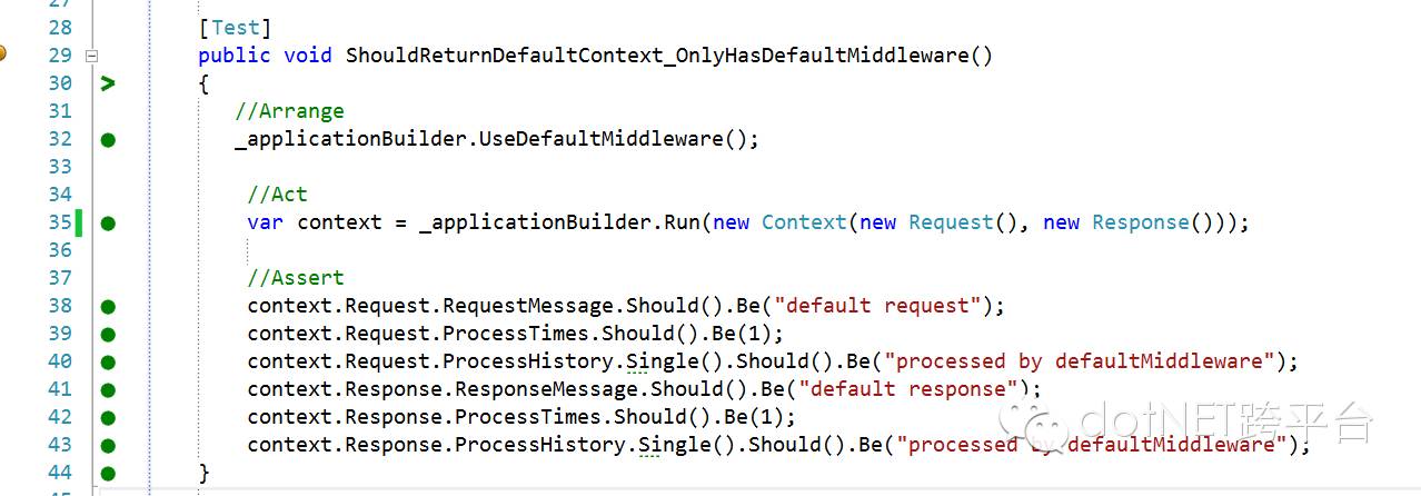 ASP.NET Core 1.0中的管道-中间件模式