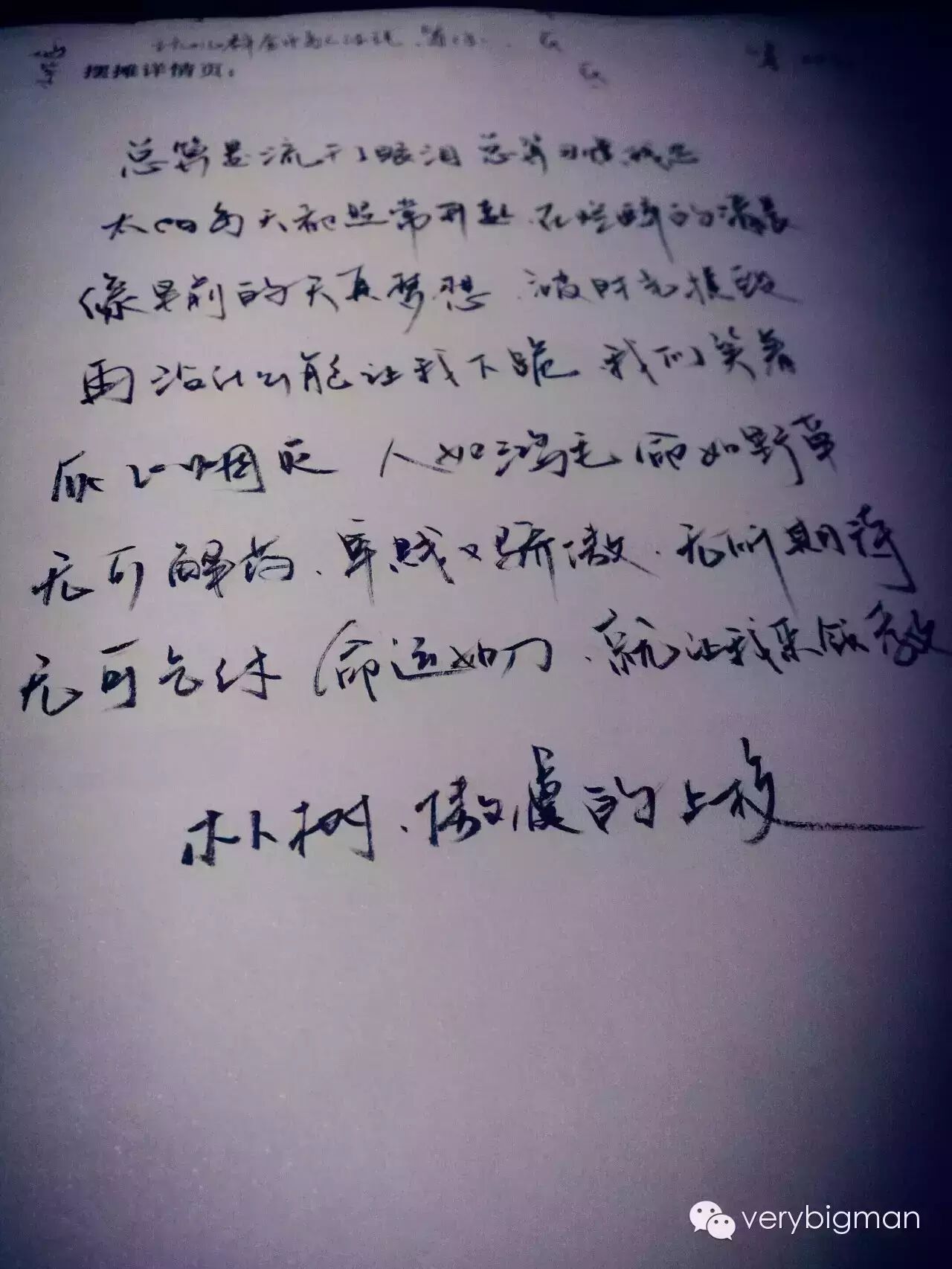 朴树 傲慢的上校