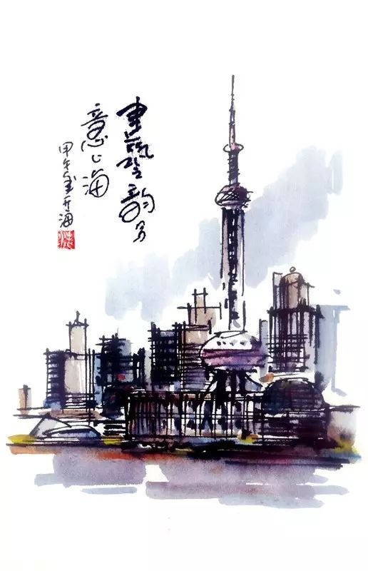 上海,充满迷幻色彩,外滩的典雅,田子坊的古朴,中华艺术宫的跳跃.