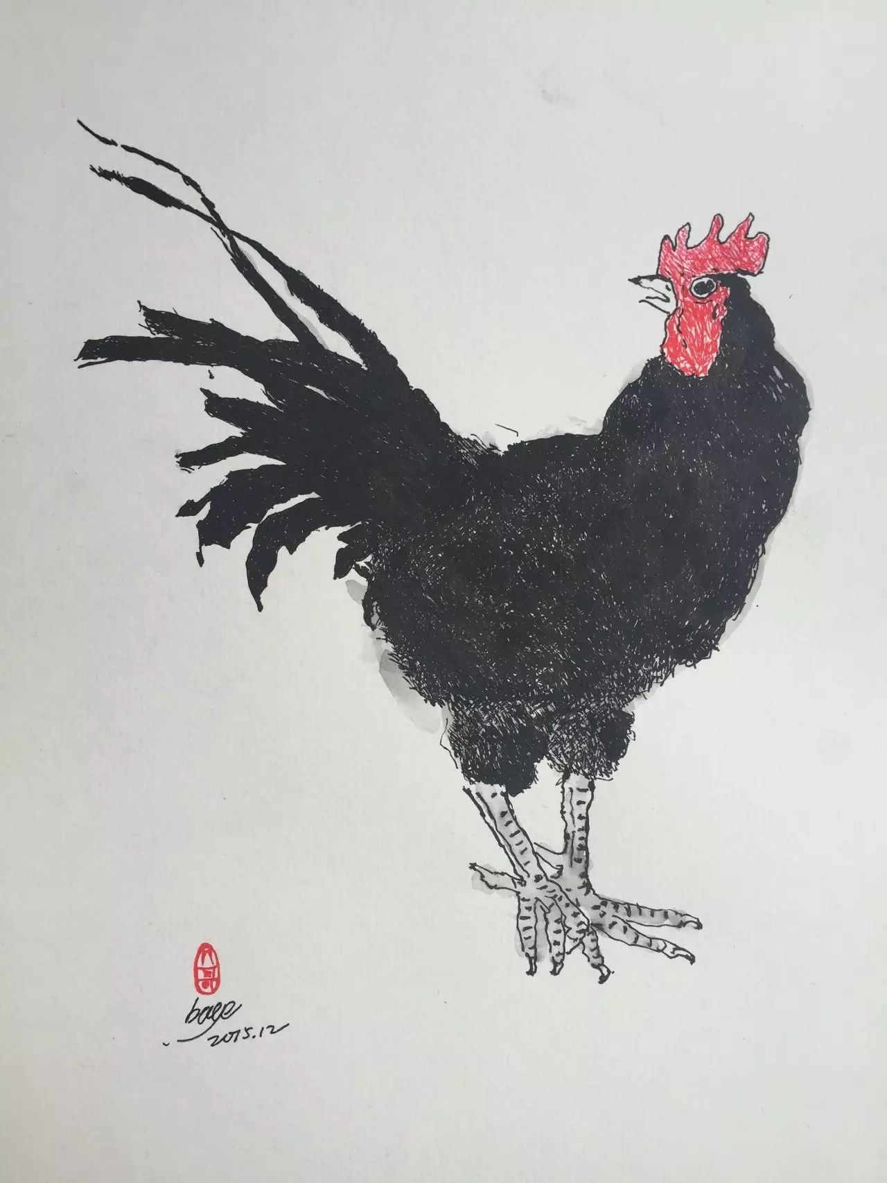 他一笔一笔画下去,偷走了爱美之人的心
