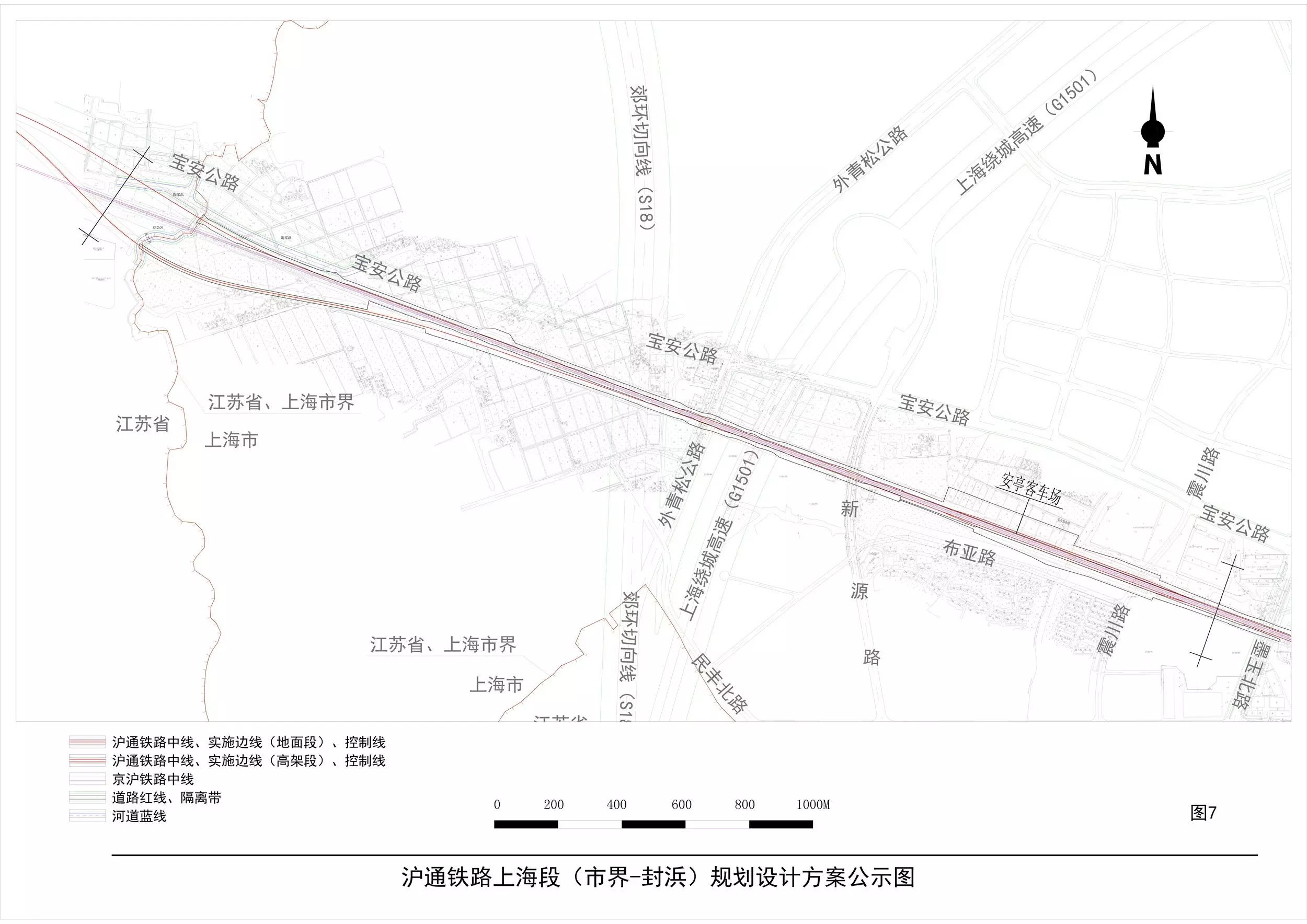 【重磅】沪通铁路嘉定段规划方案正式公示,涉及安亭,南翔,外冈,江桥