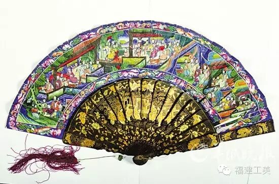 风情翩翩漆扇情