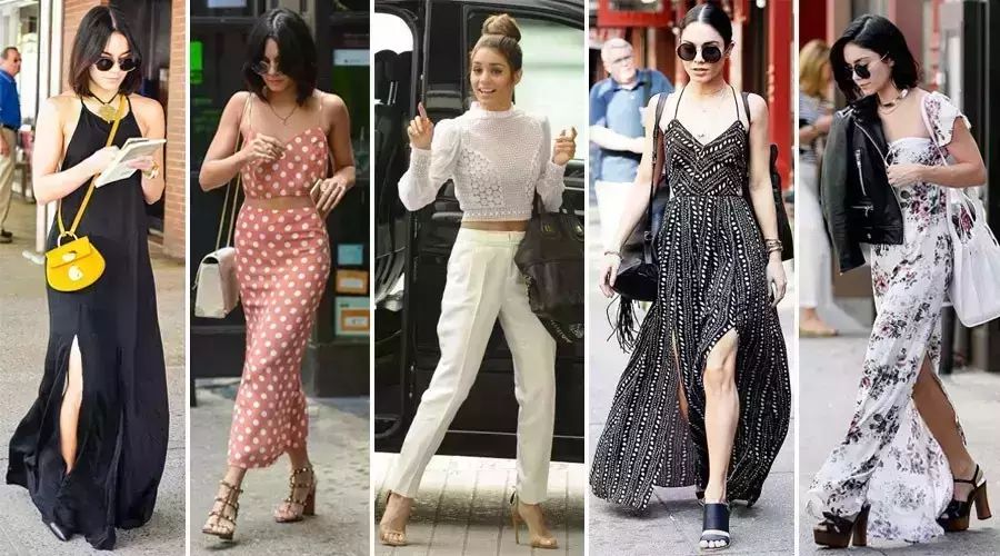 矮个子学起!只有155的 Vanessa Hudgens 显高穿搭