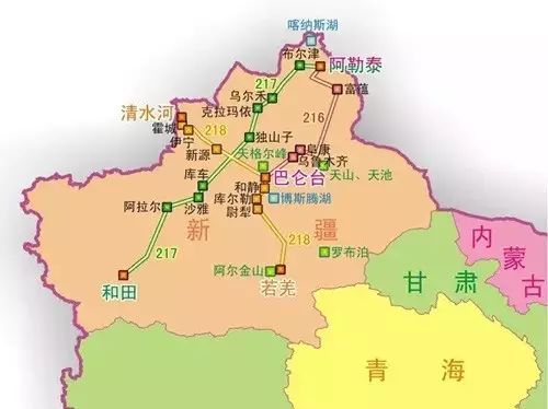 〈 自驾 国道218  〉 路线一览 霍城县清水河镇——(48km)伊宁市——