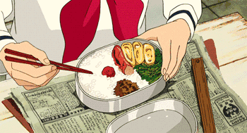 大猫可是时不时的会想起宫崎骏动画中的美食呢!果然是吃货眼里只有吃!