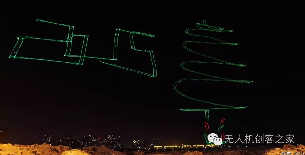 以天空為布，無(wú)人機(jī)為筆