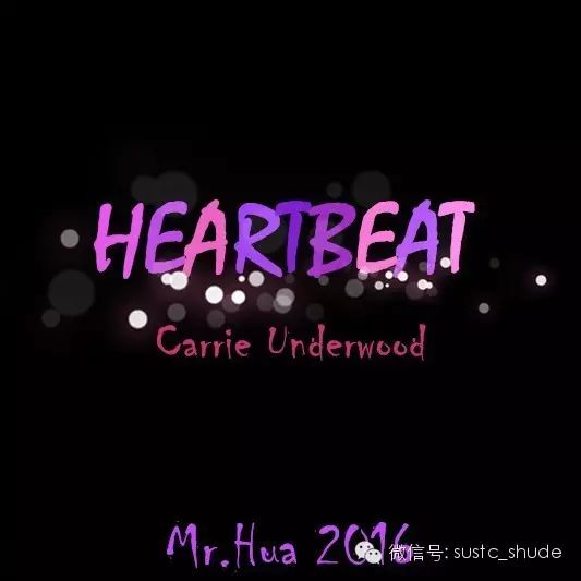 今日点歌丨Heartbeat-Carrie Underwood