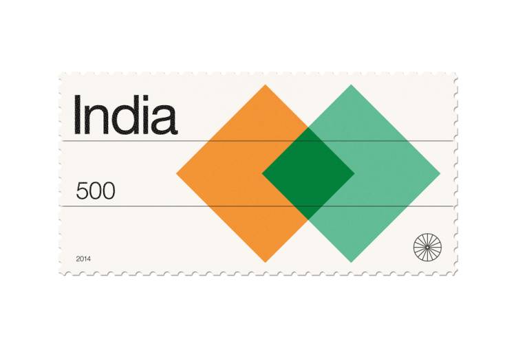 【集藏也疯狂】你没见过的极简邮票设计