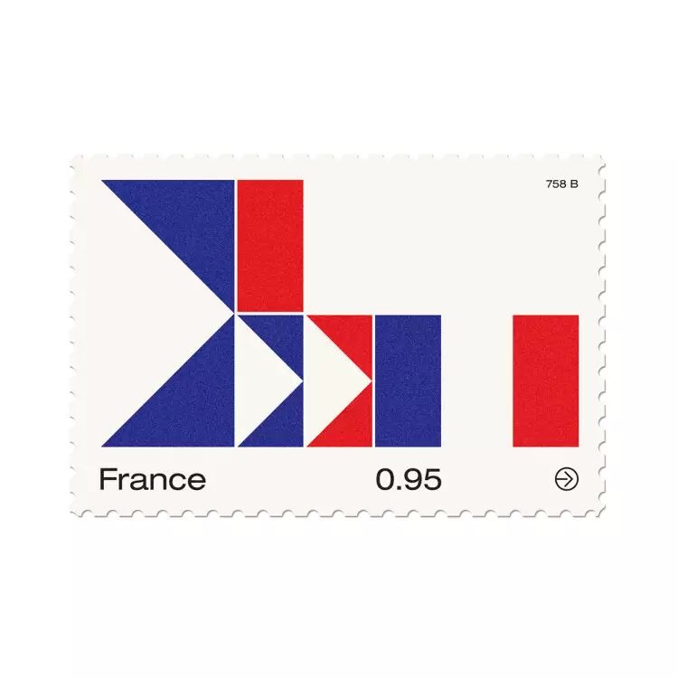 【集藏也疯狂】你没见过的极简邮票设计