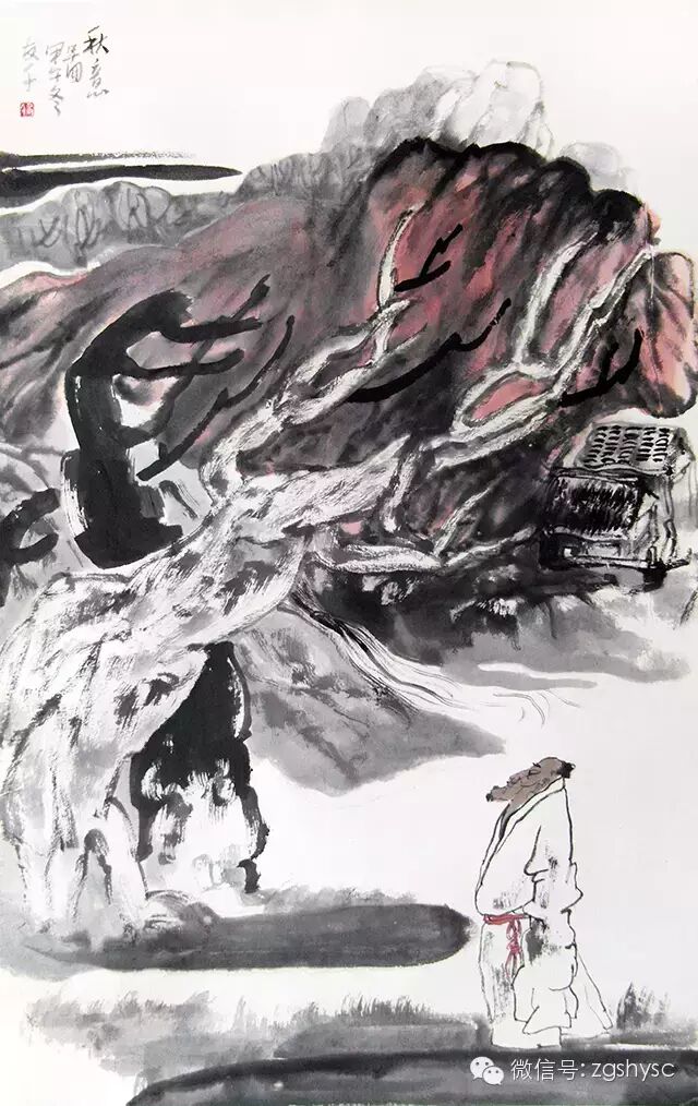 禅意涤尘||王友千新传统水墨人物烟台邀请展