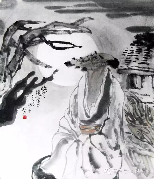 禅意涤尘||王友千新传统水墨人物烟台邀请展