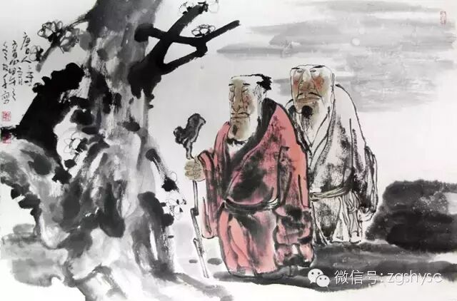 禅意涤尘||王友千新传统水墨人物烟台邀请展