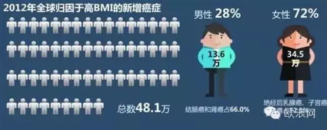 【扩散】35岁后再不控体重，这8种癌症就要找上来啦