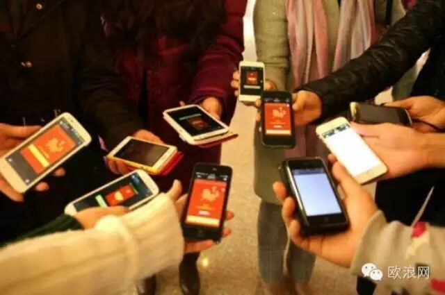 西媒通过“微信抢红包”诠释“未来的企业家”