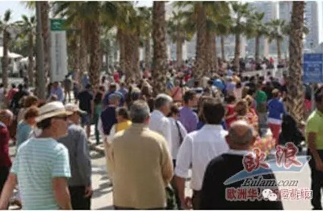 中国游客到访马拉加的人数三年增长率310%