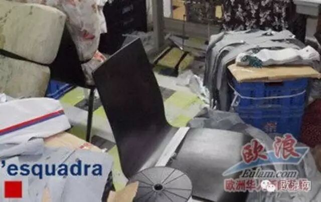 巴塞罗那华人纺织厂厂主剥削劳工被捕