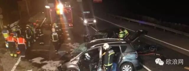 马德里北部发生严重交通事故 3人死亡