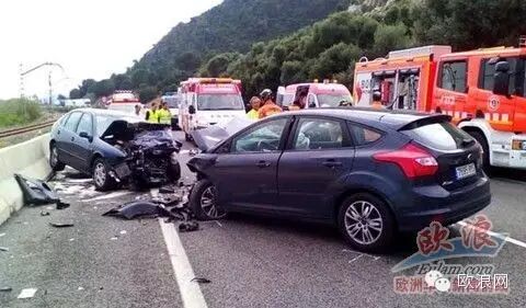 西班牙19岁华人遭遇车祸 伤势严重