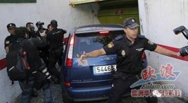 马德里绑童狂魔被提审 受害中国女童到法院辨认罪犯