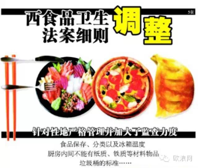 西班牙政府调整食品卫生法细则 针对性严管并加大监查力度