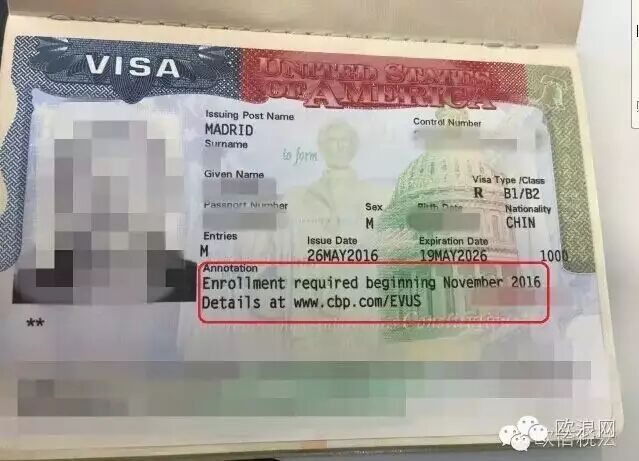 重要提示：已经持有美国签证的华人切记更新信息