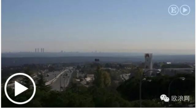 马德里市中心今天早晨6点开始限速70KM/H