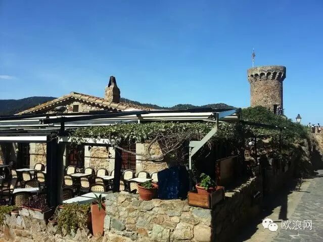 巴塞罗那周边小镇之（TOSSA DE MAR）