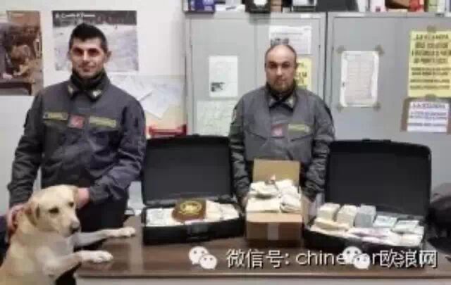 两名华人携带75万欧元进入意大利时被扣