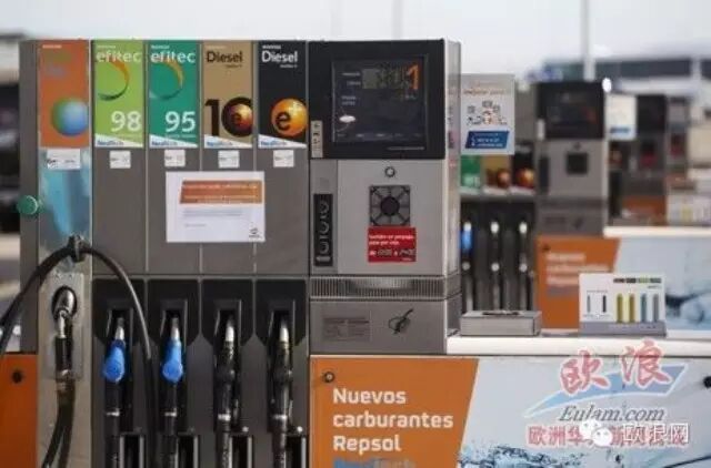 2015年西班牙加油站利润上涨3%
