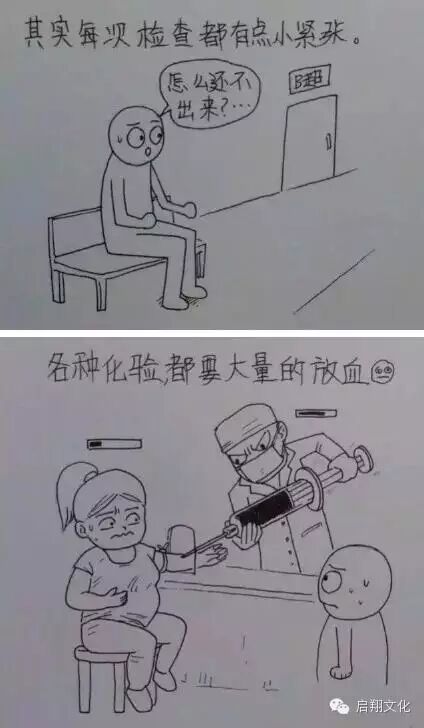 【启翔教育】辛苦而幸福!网友手绘老婆怀孕过程,满满都是爱!-怀孕期