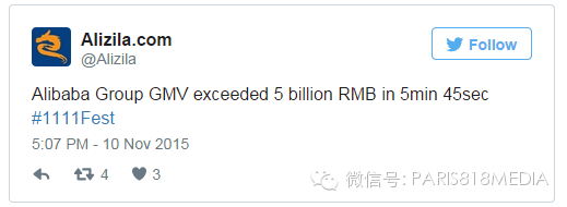 2015双十一淘宝刷新网购历史,24小时销售额突破143亿美金(合93亿英镑) 2015双十一淘宝刷新网购历史,24小时销售额突破143亿美金(合93亿英镑)